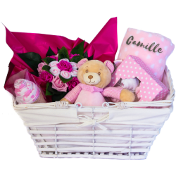 Panier naissance les surprises de Fripoune : Fille